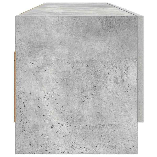 Betongrauer Kleiderschrank 70x32,5x35cm