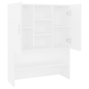 Waschmaschinenschrank Weiß 70,5x25,5x90 cm