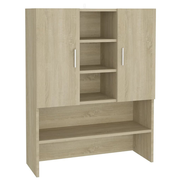 Waschmaschinenschrank Sonoma Eiche 70,5x25,5x90 cm