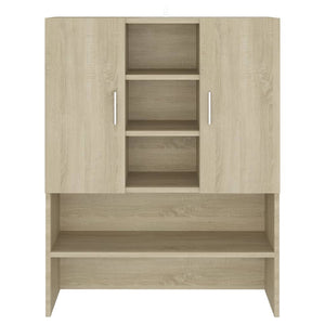 Waschmaschinenschrank Sonoma Eiche 70,5x25,5x90 cm