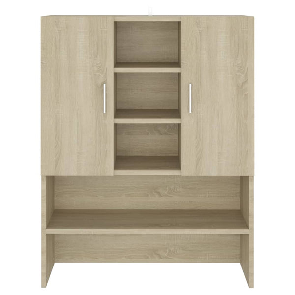 Waschmaschinenschrank Sonoma Eiche 70,5x25,5x90 cm
