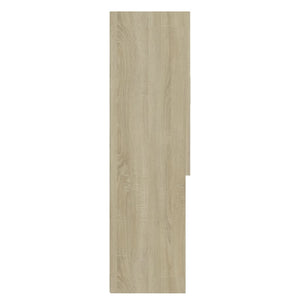 Waschmaschinenschrank Sonoma Eiche 70,5x25,5x90 cm