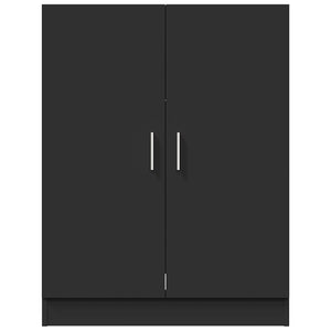 Waschmaschinenschrank Schwarz 71x71,5x91,5 cm