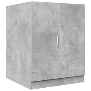 Waschmaschinenschrank Betongrau 71x91,5 cm