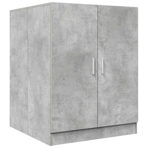 Waschmaschinenschrank Betongrau 71x91,5 cm