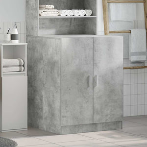 Waschmaschinenschrank Betongrau 71x91,5 cm