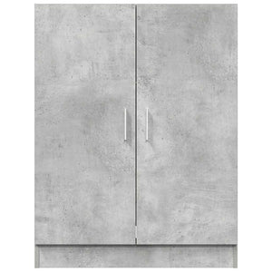 Waschmaschinenschrank Betongrau 71x91,5 cm
