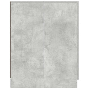 Waschmaschinenschrank Betongrau 71x91,5 cm