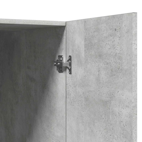 Waschmaschinenschrank Betongrau 71x91,5 cm