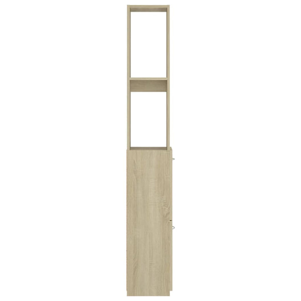 Badschrank Sonoma Eiche 25x26,5x170 cm
