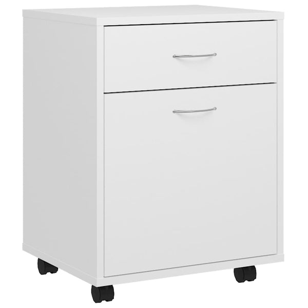 Rollschrank Weiß 45x38x54 cm