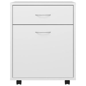 Rollschrank Weiß 45x38x54 cm