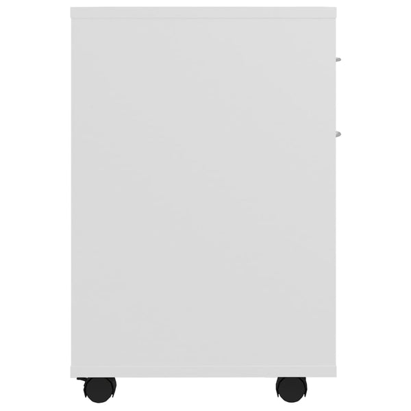 Rollschrank Weiß 45x38x54 cm