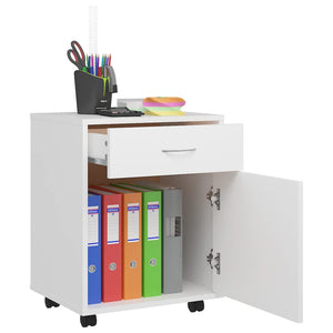 Rollschrank Weiß 45x38x54 cm