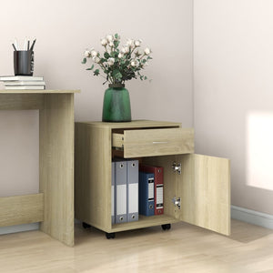 Rollschrank Sonoma Eiche, 45 cm