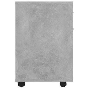 Rollschrank Betongrau 45 cm
