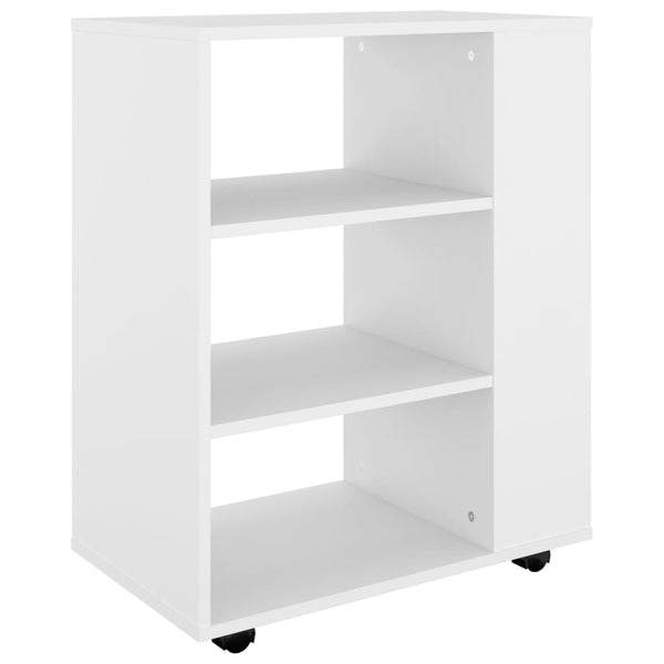 Rollschrank Weiß 60x35x75 cm