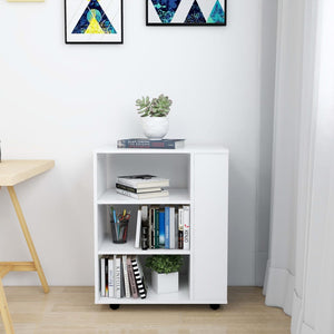 Rollschrank Weiß 60x35x75 cm