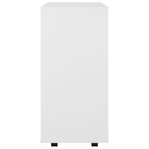 Rollschrank Weiß 60x35x75 cm