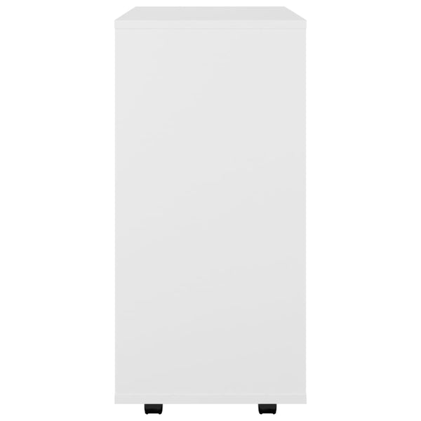 Rollschrank Weiß 60x35x75 cm