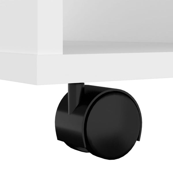Rollschrank Weiß 60x35x75 cm