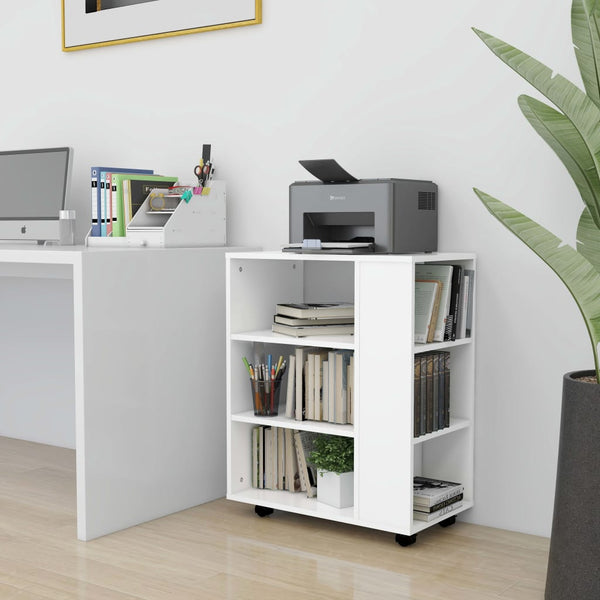 Rollschrank Weiß 60x35x75 cm