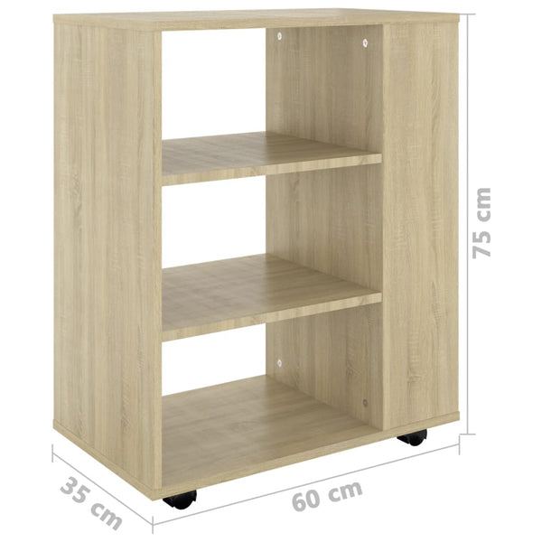 Rollschrank Sonoma Eiche 60 cm