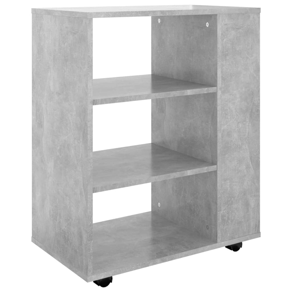 Rollschrank Betongrau 60x75 cm