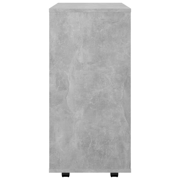 Rollschrank Betongrau 60x75 cm