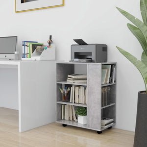 Rollschrank Betongrau 60x75 cm