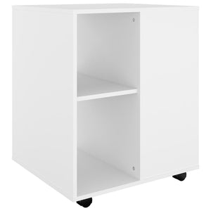 Rollschrank Weiß 60x53x72 cm