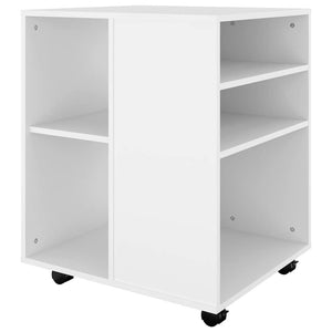 Rollschrank Weiß 60x53x72 cm
