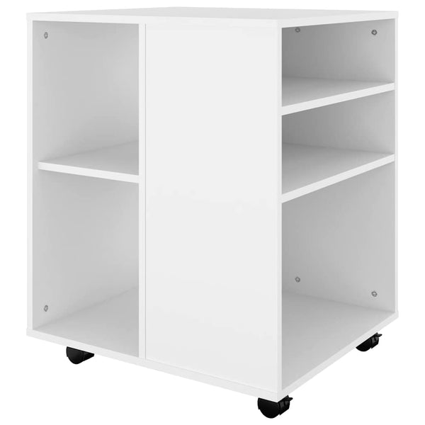 Rollschrank Weiß 60x53x72 cm