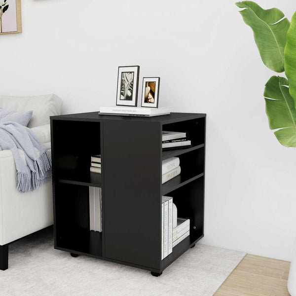 Rollschrank Schwarz 60 cm