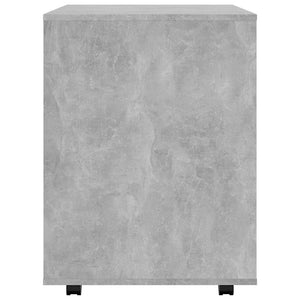 Rollschrank Betongrau 60x53x72 cm