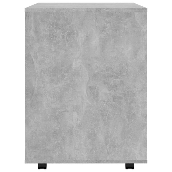 Rollschrank Betongrau 60x53x72 cm