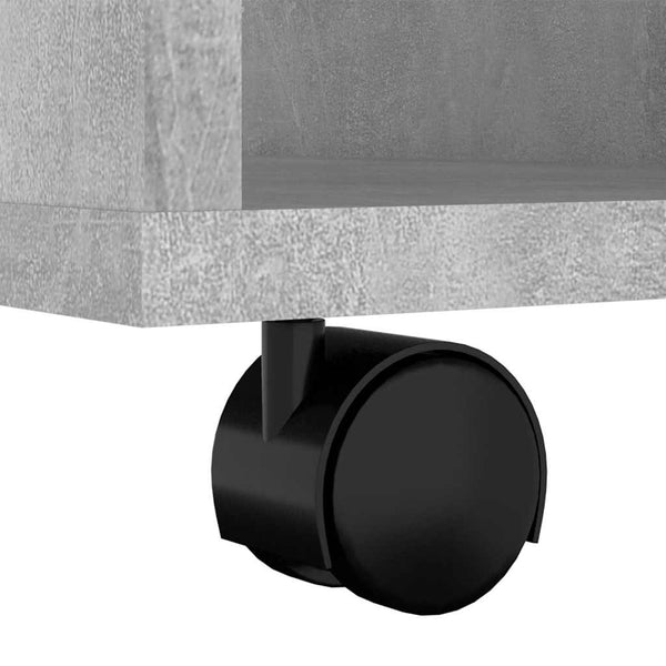 Rollschrank Betongrau 60x53x72 cm