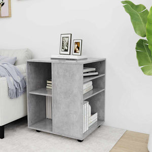 Rollschrank Betongrau 60x53x72 cm