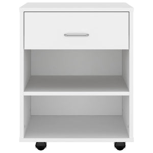 Rollschrank Weiß 46x36x59 cm