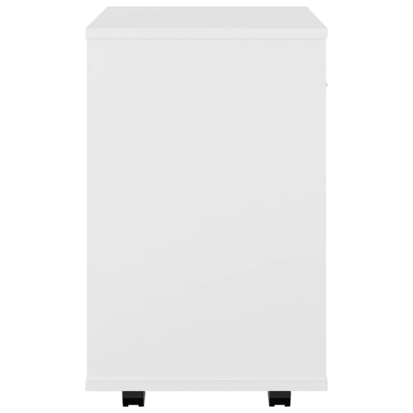 Rollschrank Weiß 46x36x59 cm