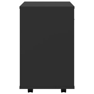 Rollschrank Schwarz 46x36x59 cm