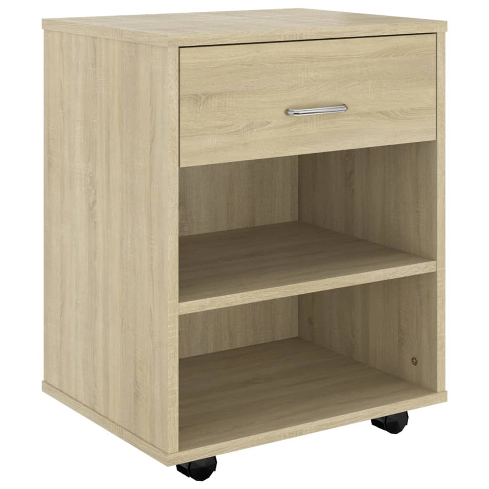 Rollschrank Sonoma-Eiche 46x36x59 cm