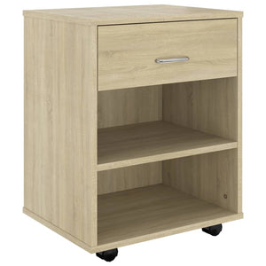 Rollschrank Sonoma-Eiche 46x36x59 cm