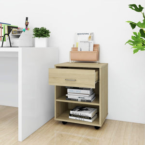 Rollschrank Sonoma-Eiche 46x36x59 cm