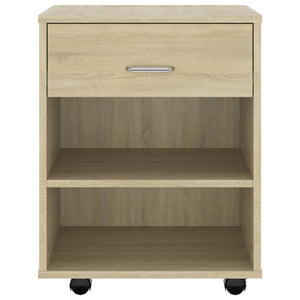 Rollschrank Sonoma-Eiche 46x36x59 cm