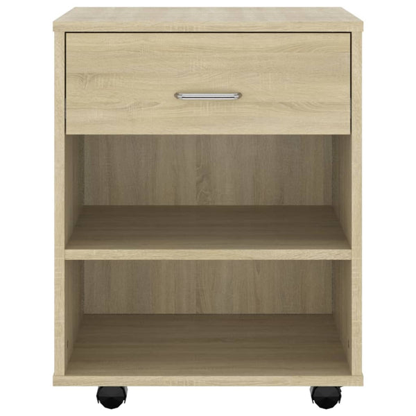 Rollschrank Sonoma-Eiche 46x36x59 cm