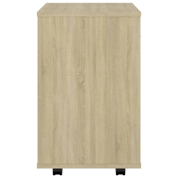 Rollschrank Sonoma-Eiche 46x36x59 cm