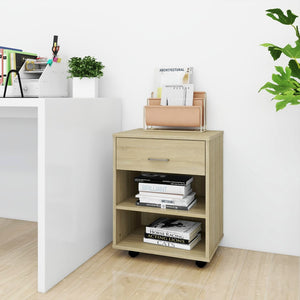 Rollschrank Sonoma-Eiche 46x36x59 cm