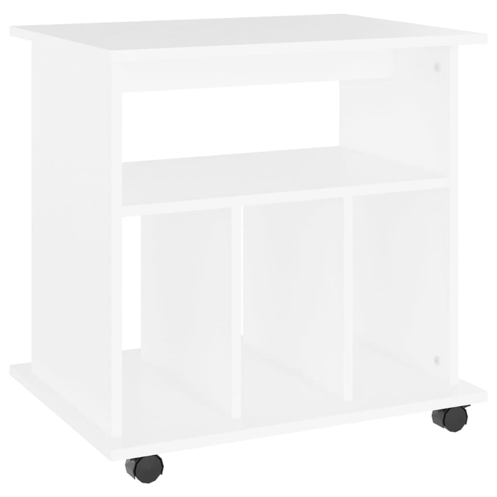 Rollschrank Weiß 60x45x60 cm