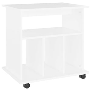 Rollschrank Weiß 60x45x60 cm